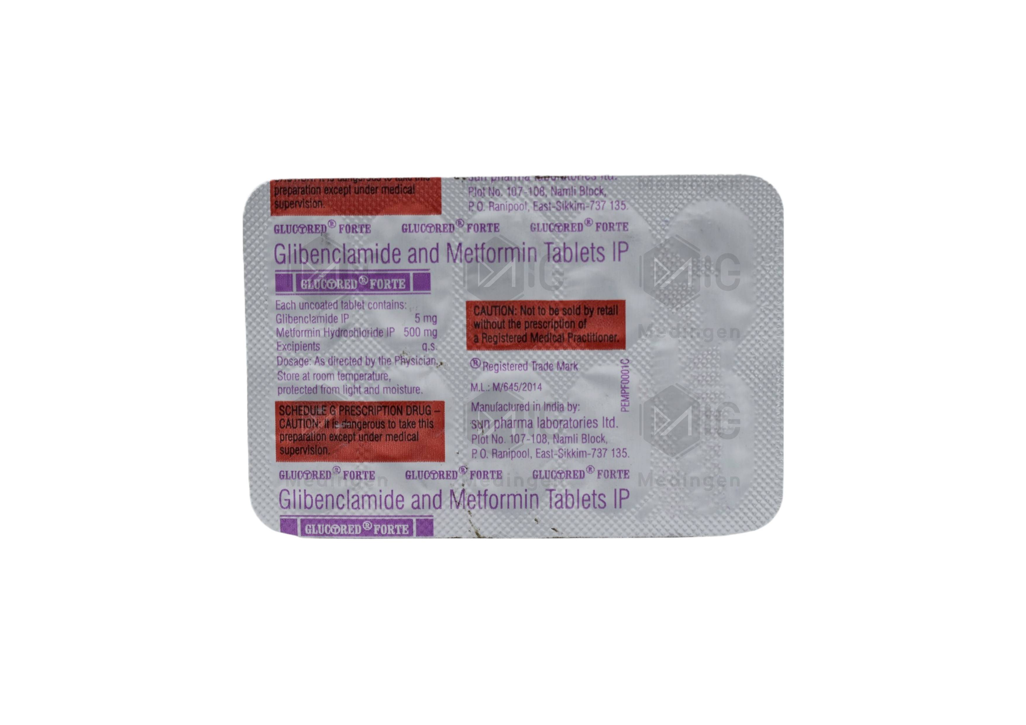 GLUCORED FORTE